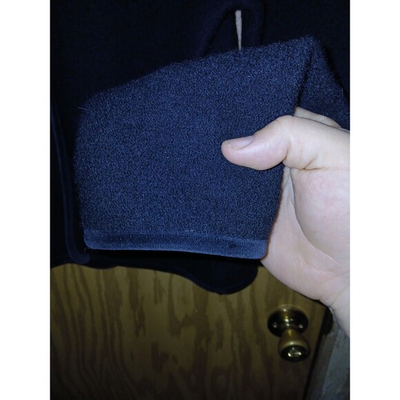 Pendleton 100% Merino Wool 2 Button Blazer Womens Size Medium Black Vintage - Picture 5 of 13